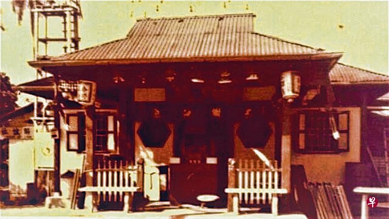 谢健村的主要神庙天公坛。（作者提供）