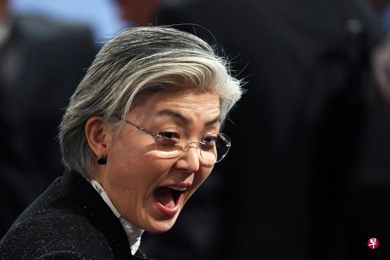 韩国外长康京和被批失言。（路透社档案照片） 