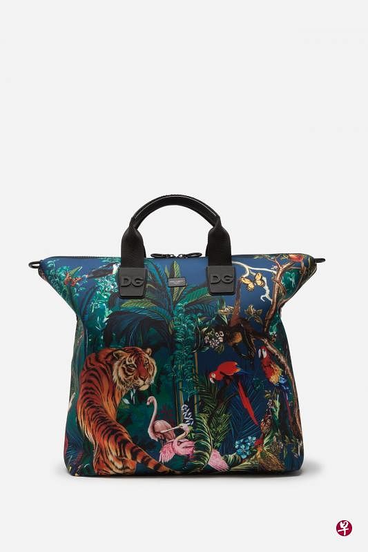 Dolce&amp;Gabbana的男包色彩高调张扬。（品牌提供照片）