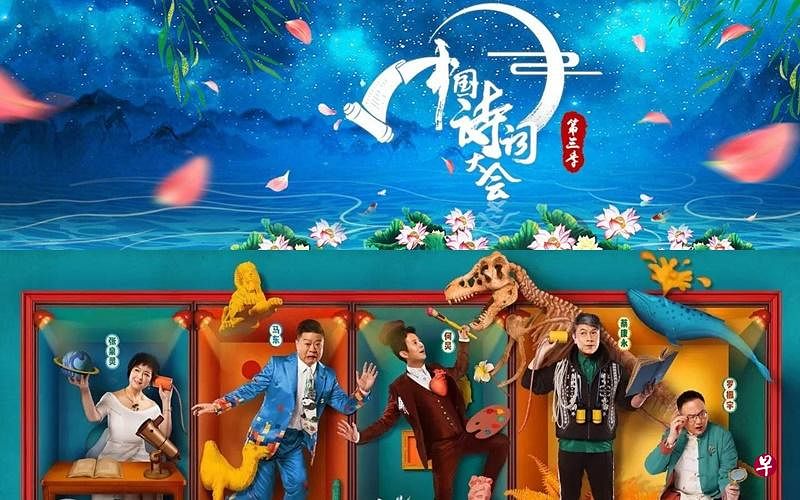 《中国诗词大会》和《奇葩说》系列都是做了很多季的中国文化类综艺节目。（海报）