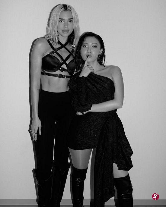 MAMAMOO华莎将以Featuring Artist的身份参与Dua Lipa的新曲。（图/华莎SNS）
