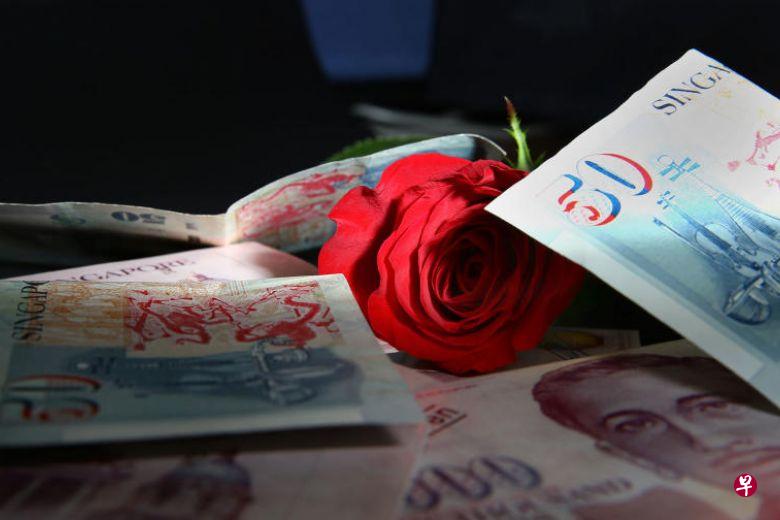 网络爱情骗案去年导致受害者损失至少3460万元。（示意图） 