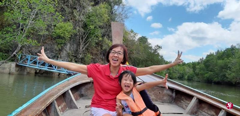 这对祖孙因一场突如其来的车祸，先后与家人永别，令家属伤心不已。（取自面簿）