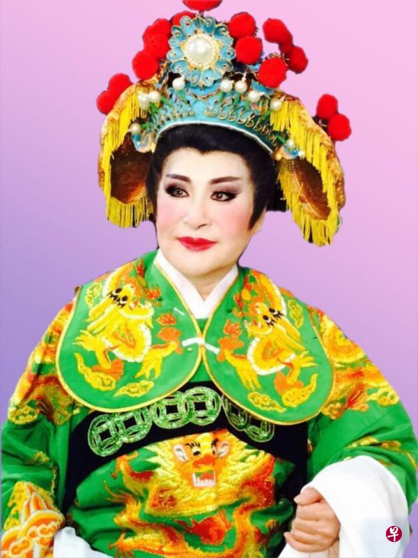 洪秀玉目前在台湾，为新作做准备。（作者提供）