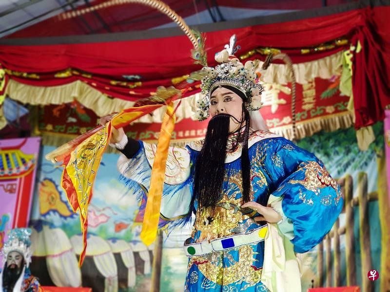 在第二集播客中，年仅30岁的王一川分享了他学习歌仔戏的乐趣。（档案照）