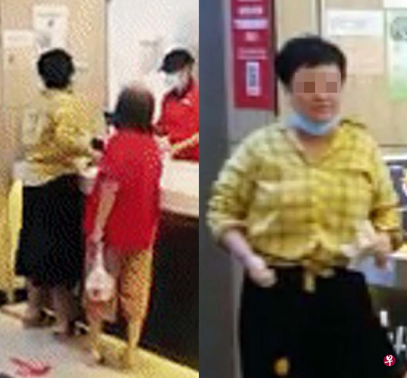 火爆妇不仅诅咒女经理，还朝她吐两次口水，周五在公共滋扰罪名下被警方逮捕。（档案照）