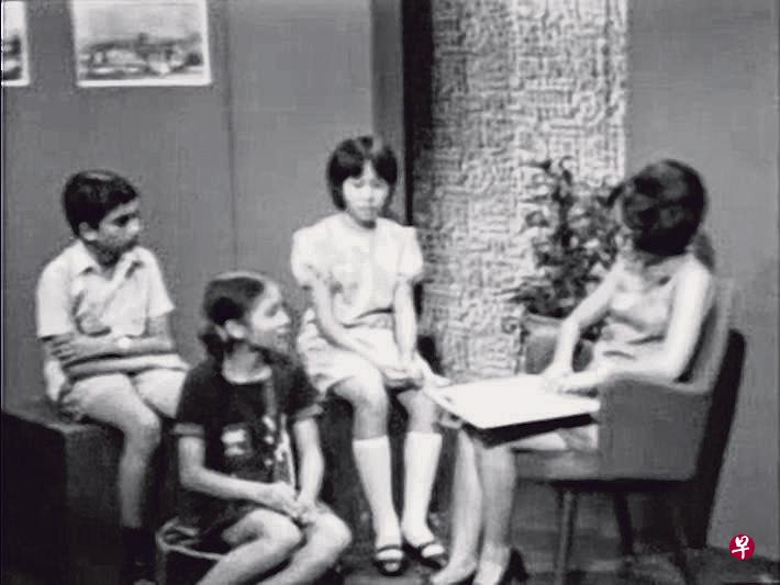 教育电视《新加坡历史》剧照。