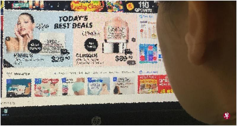 冠病疫情导致全球各地进入封锁状态，进而促使购物网站蓬勃发展。（档案示意图）