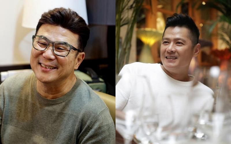 梁志强（左）、李南星等艺人将参与慈善表演。（档案照）