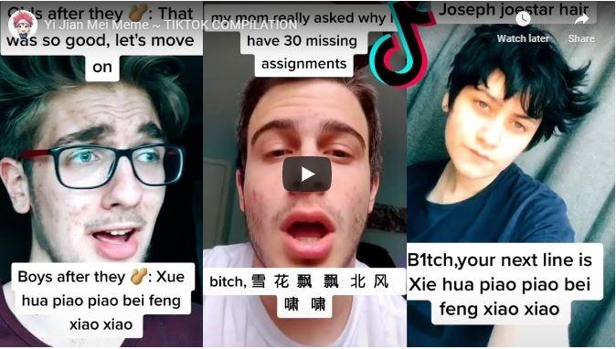 TikTok以《一剪梅》短视频发起全球挑战，让该曲在欧美爆红。（互联网）
