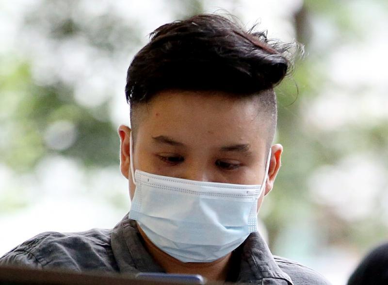 兰格·维维安昨天被加控一项触犯支付服务法令，是该法令下首名被控的人。（海峡时报）