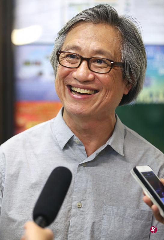 陈硕茂近年来低调的姿态与初踏入政坛时，被媒体追逐总侃侃而谈，形成强烈对比。（档案照片）