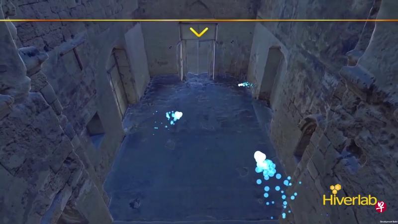 Hiverlab与南洋理工大学教授Michael Walsh合作，将塞浦路斯岛上的古建筑变成VR模型，供后人观摩。（受访者提供） 