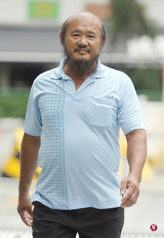 罗厘司机张胜仲强调自己不是一名“典型的路霸”，只是一时之间做出错误的判断。（档案照片）