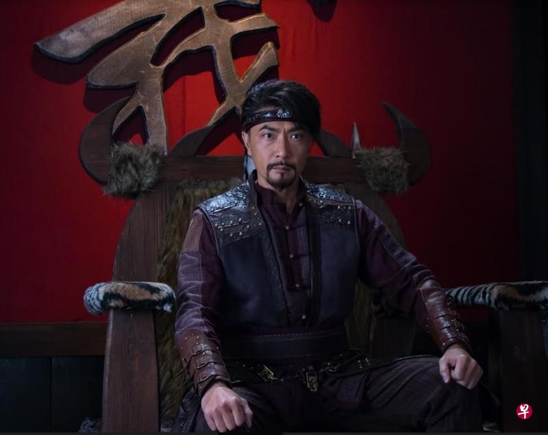 郑斌辉参演中国剧《大侠霍元甲》。（受访者提供）