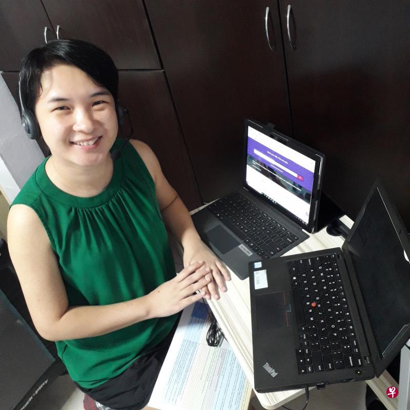 蔡淑君指出，求职者如果抱着积极的态度，将能激发团队的力量，面试时也比较容易成功。（受访者提供）