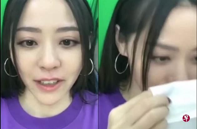 张靓颖开直播，罕见回呛黑粉。（互联网）