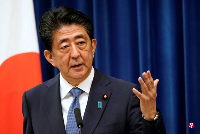 日本前首相安倍晋三透露，美国总统特朗普常告诉他，朝鲜是“短期问题”，而中国才是“长期问题”。（法新社）