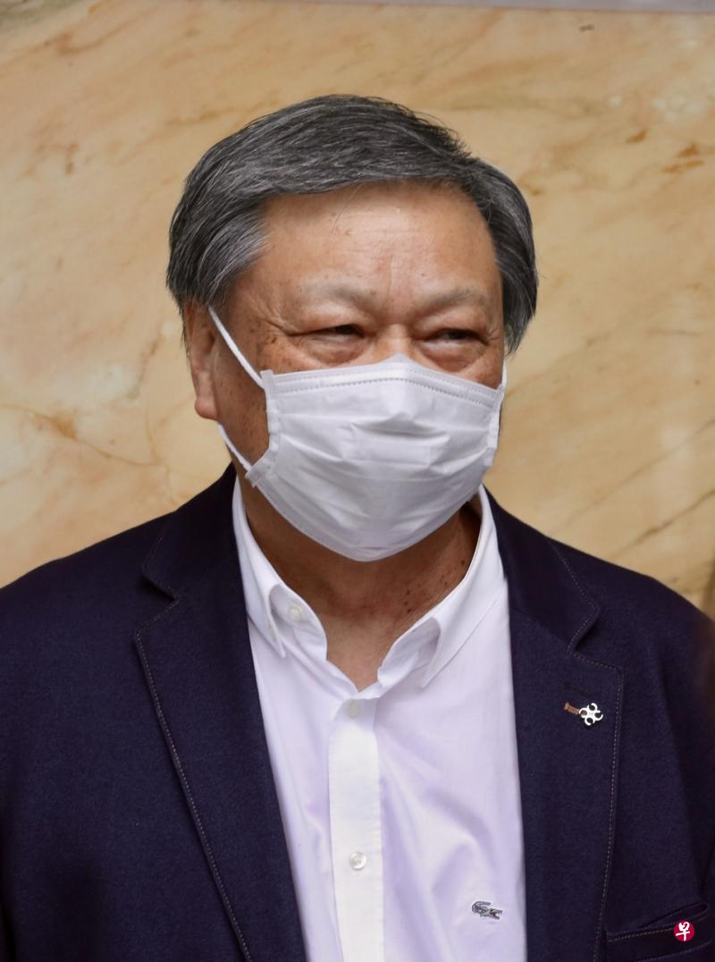 博客梁实轩决定不就诽谤总理案上庭供证，案件审讯已经结束。（邬福梁摄） 