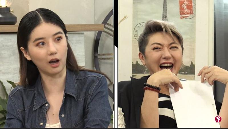 权怡凤首次访问女儿李凯馨。（节目截图）
