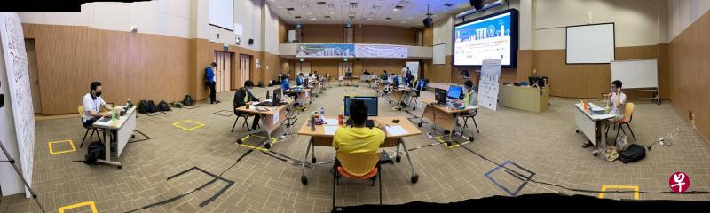 国际信息奥利匹克赛首次在新加坡举行，由新加坡国立大学主办，新加坡队伍夺得四银三铜。（教育部提供）