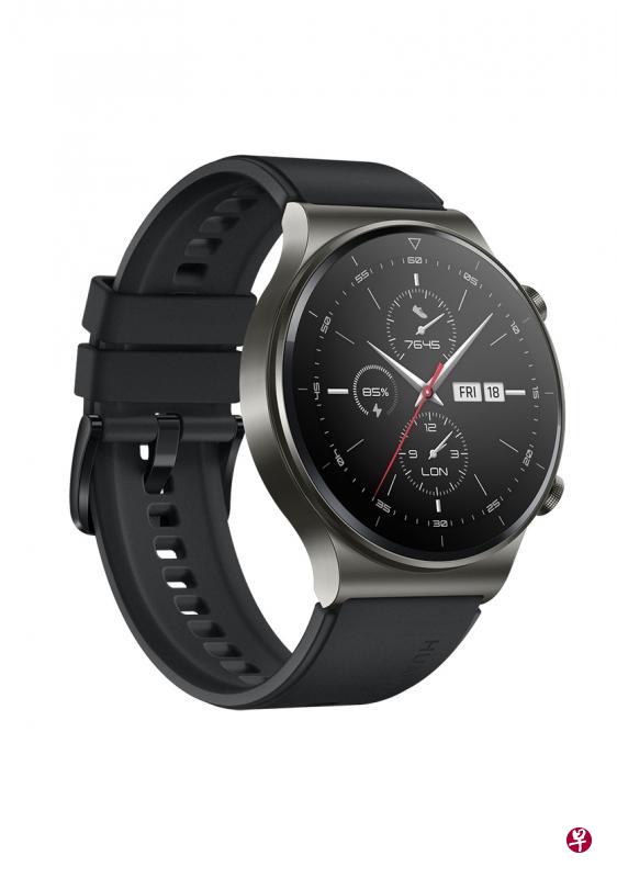 华为Watch GT 2 Pro的全新蓝宝石玻璃镜面设计更耐磨。