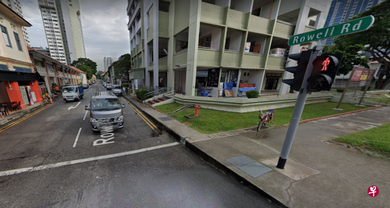 警方是在星期三（10月21日）接获报案，指罗威路（Rowell Road）发生了伤人事件。（谷歌地图） 