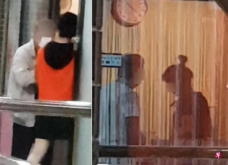 就连白发苍苍的阿伯也来光顾“美甲店”。（新明意外组）