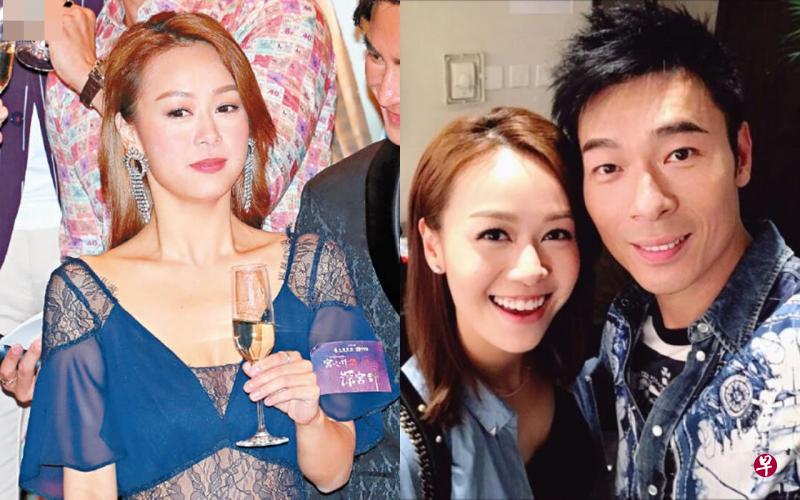 左图：黄心颖入“雪柜”后一直零收入，如今正式沦弃将。右图：黄心颖去年背着男友“偷吃”人夫许志安。（互联网）