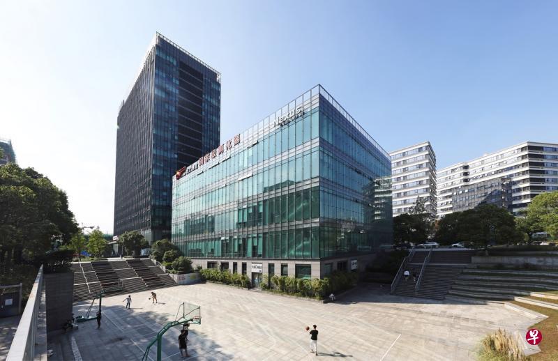 凯德商用中国信托收购的其中一个项目“新加坡杭州科技园”。（凯德集团提供）