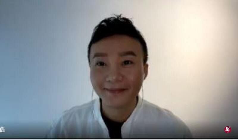 皓皓昨作客96.3好FM《下班ING》忆述父亲中风的过程。（图 / 96.3好FM 面簿截图）