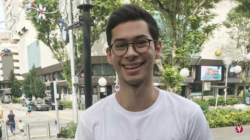 邓俊龙明年会去美国大学读商科。（姜泽良摄）