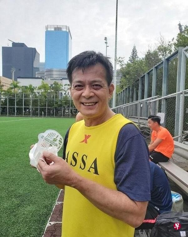 黄日华靠运动走过阴霾。（网络）