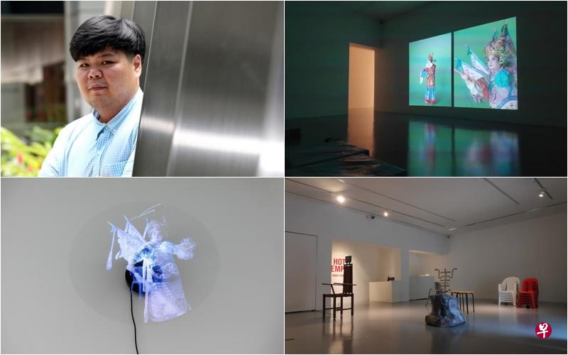 陈坷睿装置个展“火热的寺庙”。