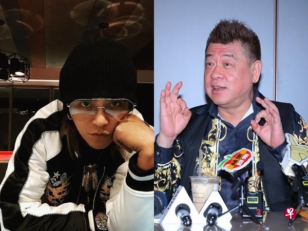 孙德荣（右）曾是罗志祥经纪人。（互联网）