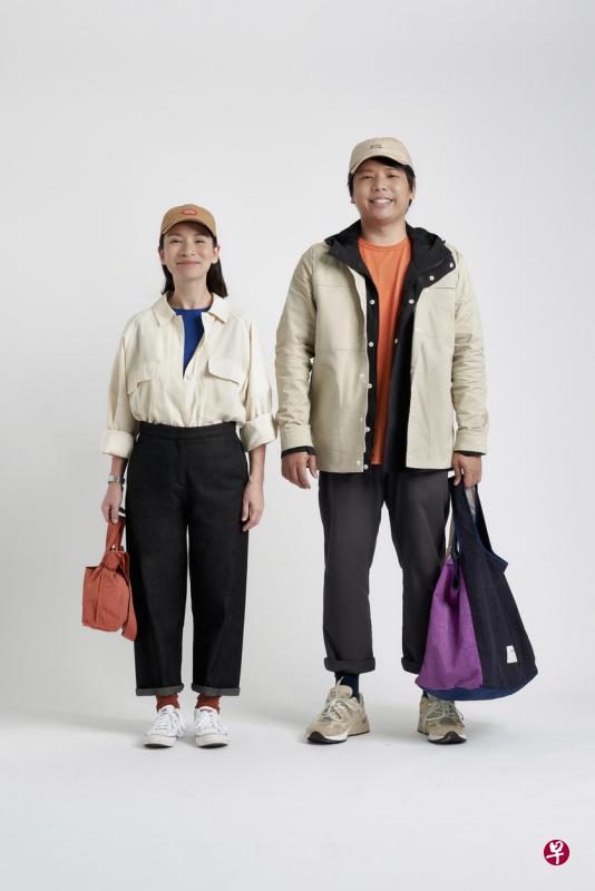 Beyond The Vines联合创办人林妍惠（左）与先生周鹤明。（品牌提供）
