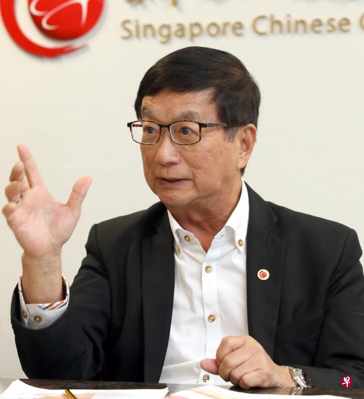 新加坡中华总商会会长黄山忠（档案照片）