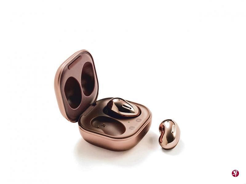 三星的Galaxy Buds Live突破了的真无线耳机的设计框框，为市场注入了一股新活力。（厂商提供）