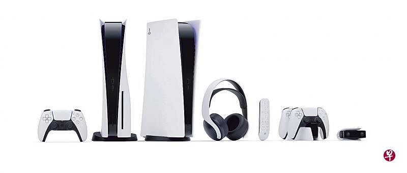 PS5搭配革命性的DualSense手柄，重新定义了主机的游戏体验。（档案照片）