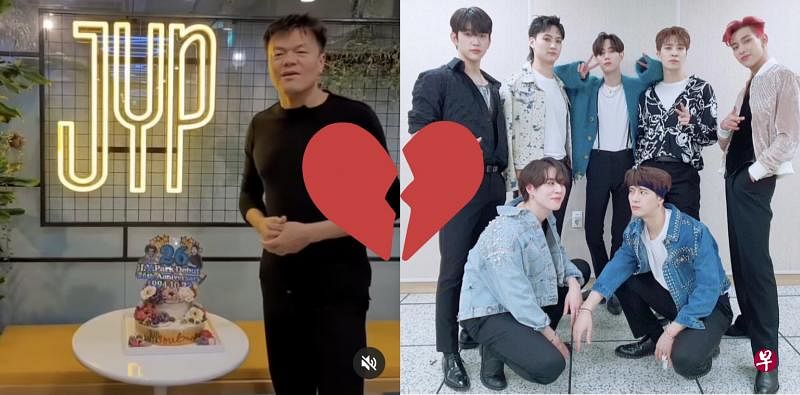 韩团GOT7与老板朴轸永闹不和　七人将各奔东西？（取自JYP和GOT7IG）。