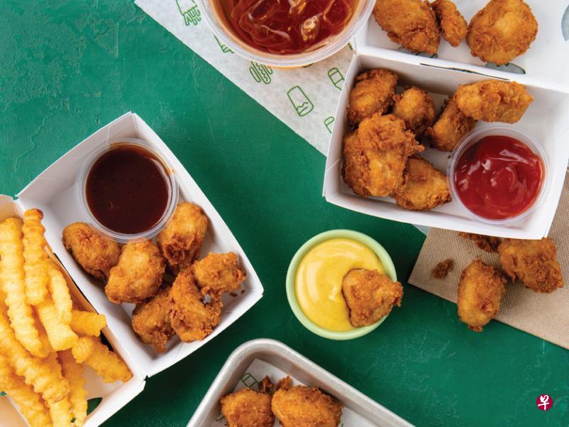 本地Shake Shack推出限定售卖的Chick'n Bites炸鸡块。（餐馆提供）