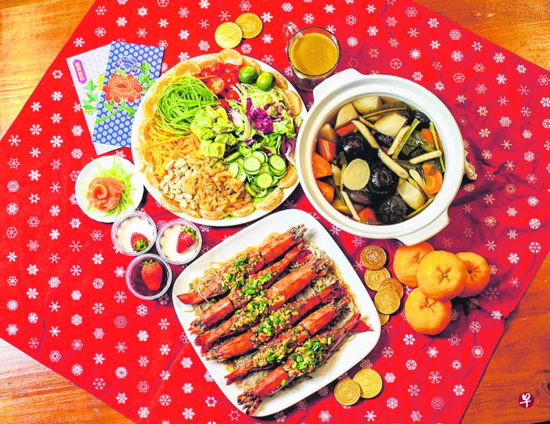 《早报·现在》乐活团队第四年度制作农历新年健康年菜。