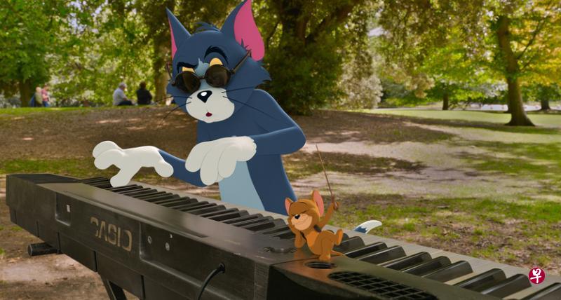 华纳兄弟的《Tom &amp; Jerry大电影》排名第二。（华纳兄弟提供）