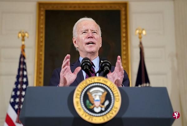 拜登在就任后的首次外交政策讲话中，把中国定义为“最严峻的竞争者”。（路透社）