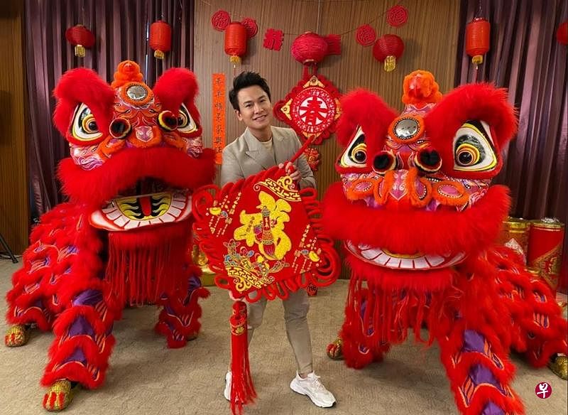 王建复将新加坡语言特色“引进”台湾剧。（受访者提供）