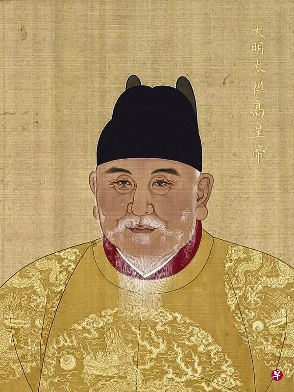 明朝开国君主朱元璋。