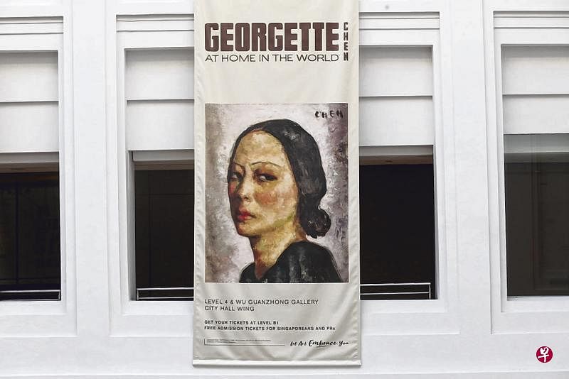 国家美术馆庆祝五周年，举行特展“此心安处——张荔英艺术展”。（档案照）