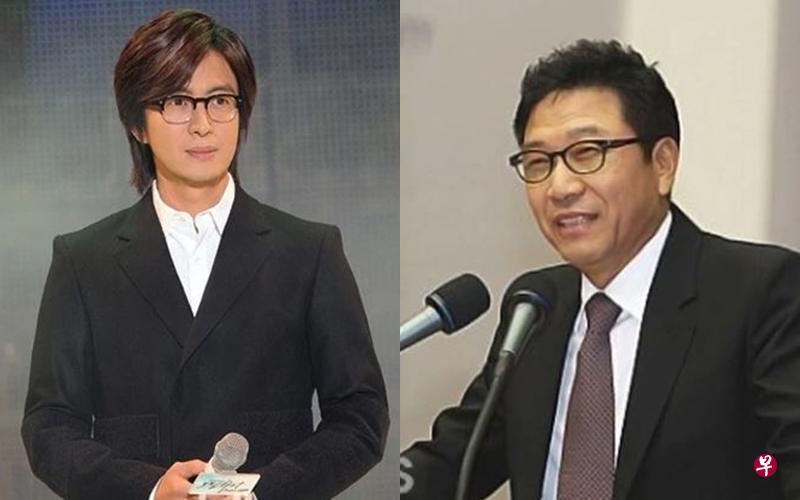 李秀满（右）、裴勇俊等SM事务所大股东遭税务调查。（互联网）
