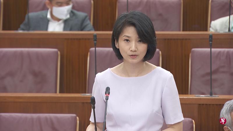 教育部兼社会及家庭发展部政务部长孙雪玲在国会参与新财年政府财政政策辩论时透露，针对加重性罪案刑罚的政府检讨工作已经完成。（Gov.sg视频截图）