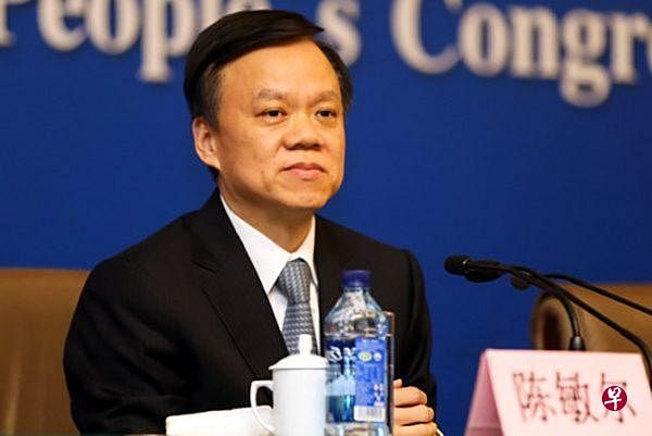 出生于1960年的陈敏尔属于年轻梯队的中共政治明星，他从2017年出任重庆省委书记至今。（互联网）